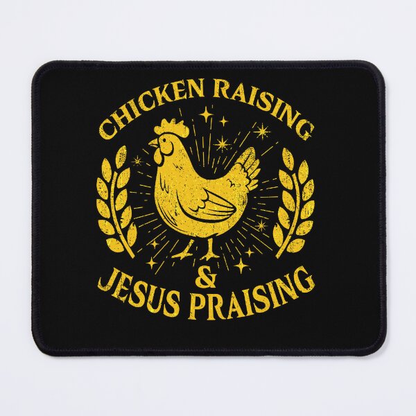 Item preview, Chicken Raising and Jesus Praising Funny Faith Farm Girls designed and sold by MackenzieBin.