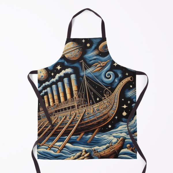 Item preview, Old steamship in space designed and sold by Dogandesighn.