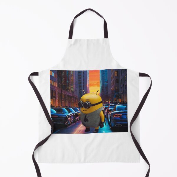 Item preview, “Dystopian Minion on Coffee Break” – Funny Cyber Henchman Vibes designed and sold by Artitude Studio.