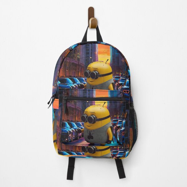 Item preview, “Dystopian Minion on Coffee Break” – Funny Cyber Henchman Vibes designed and sold by Artitude Studio.