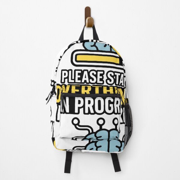 Item preview, Overthinking in Progress – Funny Mental Health Tee designed and sold by siraartwear.