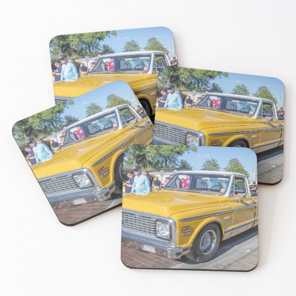 Item preview, 1971 Yellow Chevy Pickup Cheyenne C10 X150 designed and sold by RichFrancoCars.