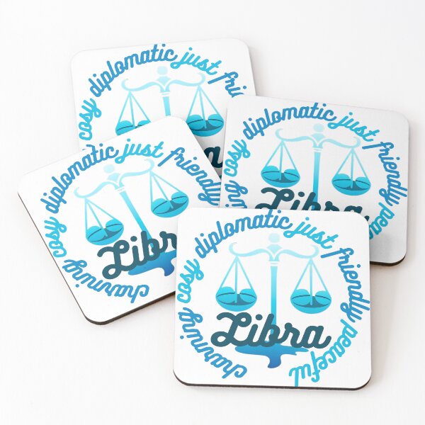 Item preview, Libra – Balanced, Charming & Just Zodiac Design designed and sold by Ink on Thread.