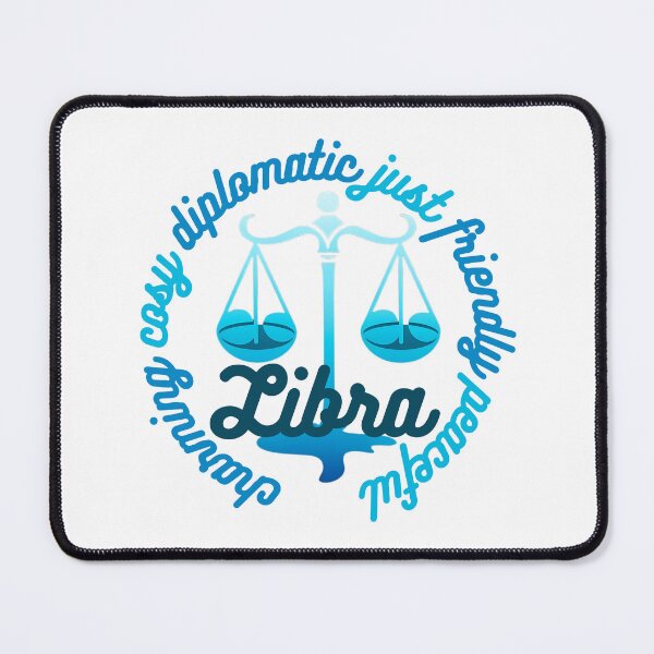 Item preview, Libra – Balanced, Charming & Just Zodiac Design designed and sold by Ink on Thread.