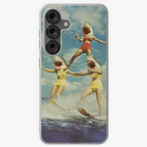 Item preview, Sur Evil Beach - Requins designed and sold by Vertigo Artography.