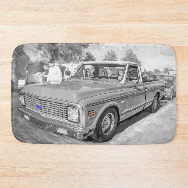 Item preview, 1971 Yellow Chevy Pickup Cheyenne C10 X151 designed and sold by RichFrancoCars.