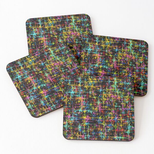 Item preview, Colorful Abstract Stars Scape Design designed and sold by EZPAINT.