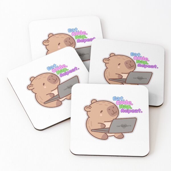Artikelvorschau, CAPYBARABYTE entworfen und verkauft von zias-creatives.