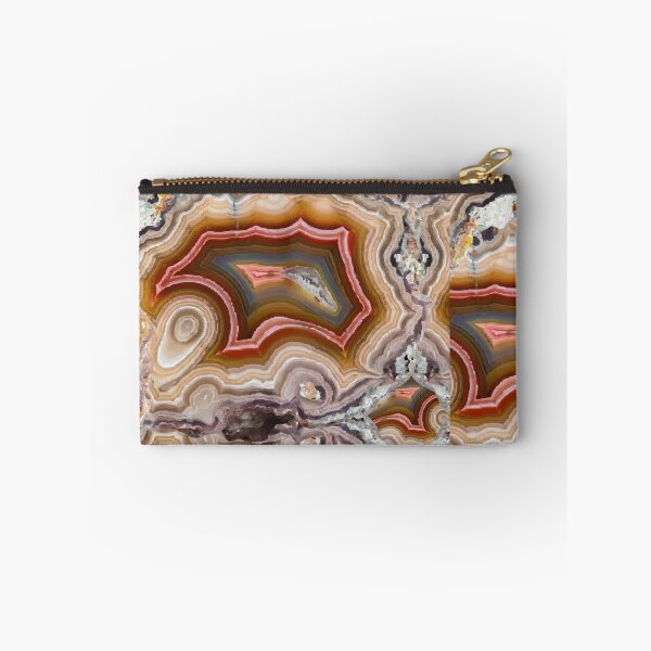 Item preview, Agate Mineral Pattern Orange and Red Geode Art designed and sold by ArtDesignTp.