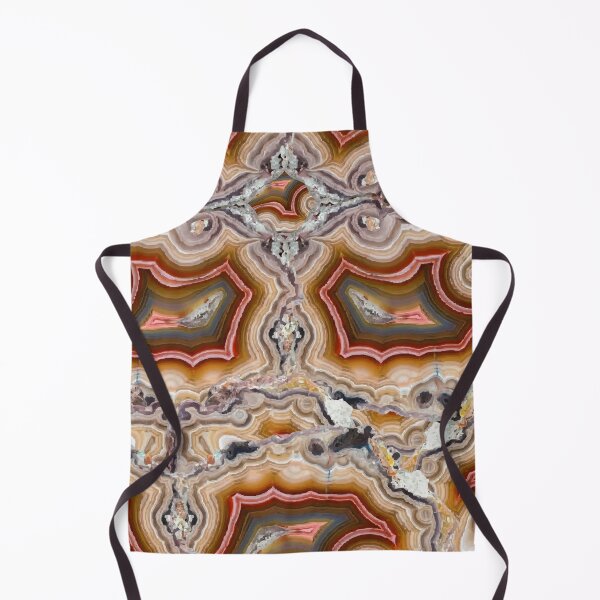 Item preview, Agate Mineral Pattern Orange and Red Geode Art designed and sold by ArtDesignTp.