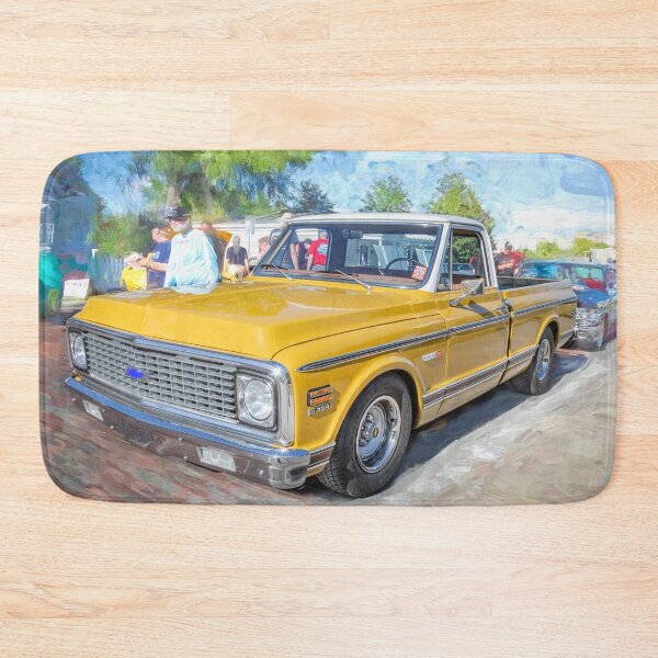 Item preview, 1971 Yellow Chevy Pickup Cheyenne C10 X152 designed and sold by RichFrancoCars.