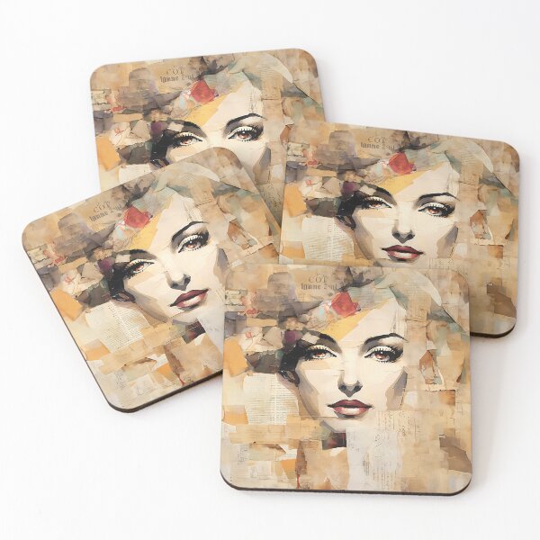 Item preview, Abstract Coffee Lady 5 designed and sold by Made-by-Gus.