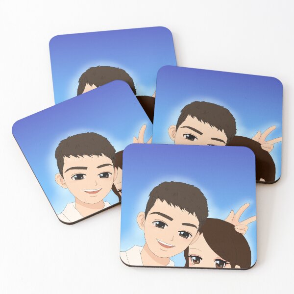 Item preview, Cute Couple Wallpaper designed and sold by Titanura.Arts.