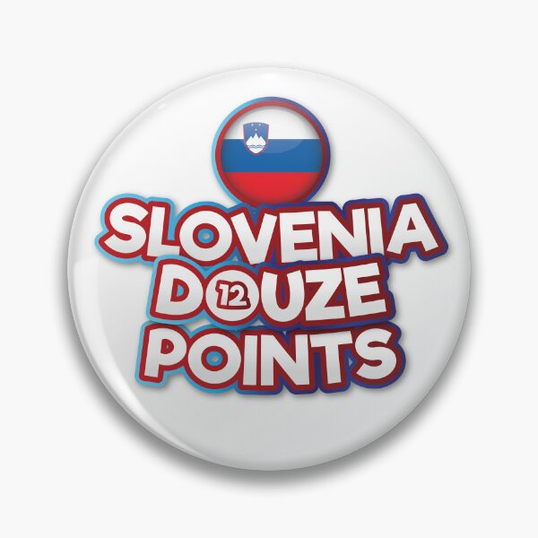 Item preview, Slovenia Douze Points - Eurovision Slovenia - Eurovision Song Contest  - 12 Points - ESC2025 - How Much Time Do We Have Left - Klemen designed and sold by Vision-Tees.