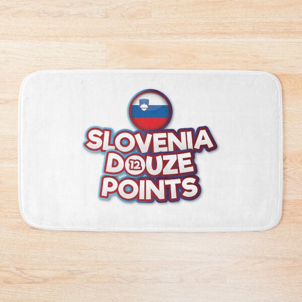 Item preview, Slovenia Douze Points - Eurovision Slovenia - Eurovision Song Contest  - 12 Points - ESC2025 - How Much Time Do We Have Left - Klemen designed and sold by Vision-Tees.