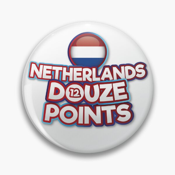 Item preview, Netherlands Douze Points - Eurovision Netherlands - Eurovision Song Contest  - 12 Points - ESC2025 - C'est La Vie - Claude designed and sold by Vision-Tees.