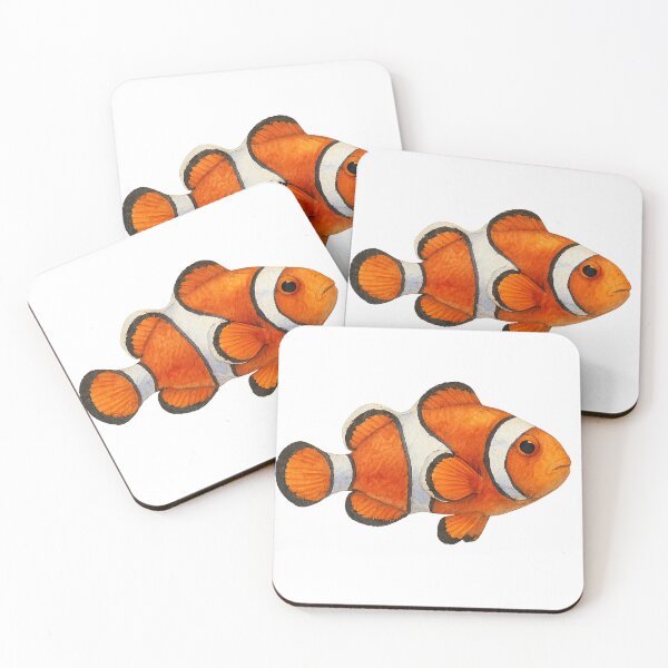 Artikelvorschau, Clownfisch-Aquarell-Ausschnitt – basierend auf meinem Originalfoto entworfen und verkauft von Pacika.
