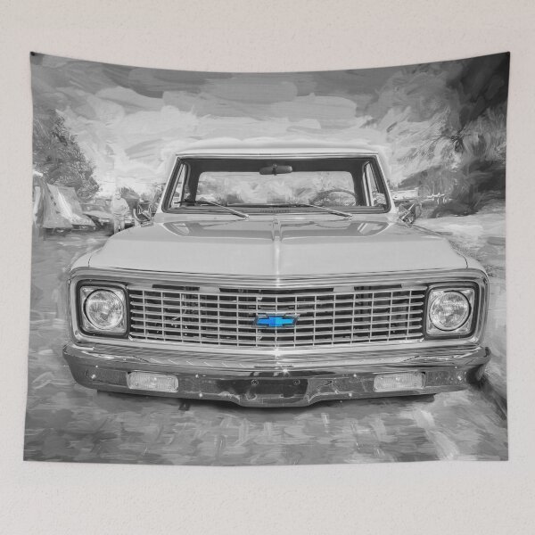 Item preview, 1971 Yellow Chevy Pickup Cheyenne C10 X154 designed and sold by RichFrancoCars.