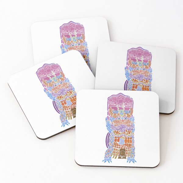 Item preview, Ba Xia/Bi Xi Chinese Dragon Watercolor Sticker | Asian Mythology and Folklore Art | Nine Sons of the Dragon (Strength Guardian)  designed and sold by mythkinstudios.