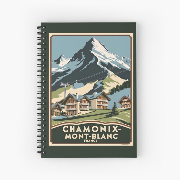 Aperçu de l'œuvre Un voyage vintage à Chamonix-Mont-Blanc - France créée et vendue par GoodOldVintage.