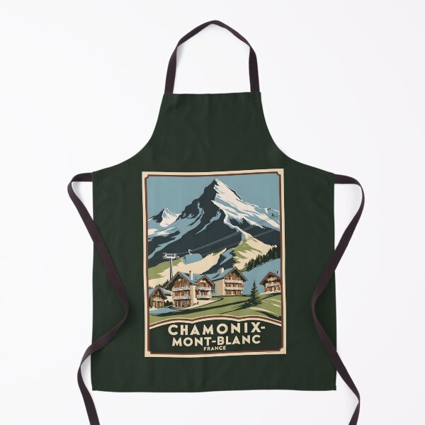 Item preview, A Vintage Travel Art of Chamonix-Mont-Blanc - France designed and sold by GoodOldVintage.