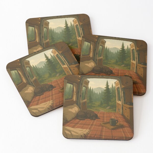 Item preview, Cozy Vanlife Lofi Escape designed and sold by DreamCraze.
