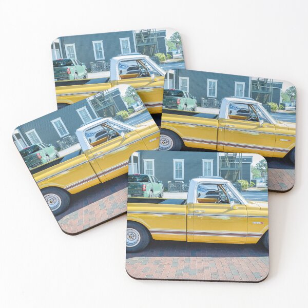Item preview, 1971 Yellow Chevy Pickup Cheyenne C10 X155 designed and sold by RichFrancoCars.