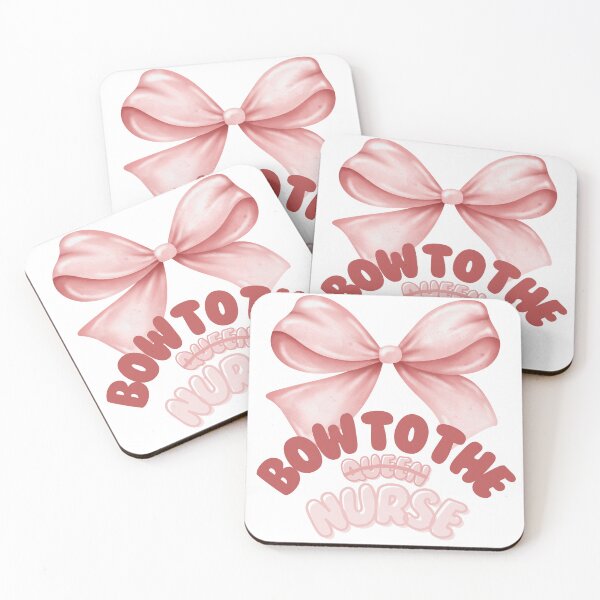 Item preview, Bow to the Nurse Coquette Aesthetic Design – Cute Pink Bow Nurse Appreciation designed and sold by ElixirCraft.