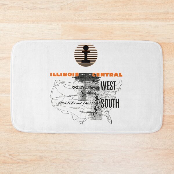 Item preview, Vintage Illinois Central Railroad designed and sold by QuayTradingCo.