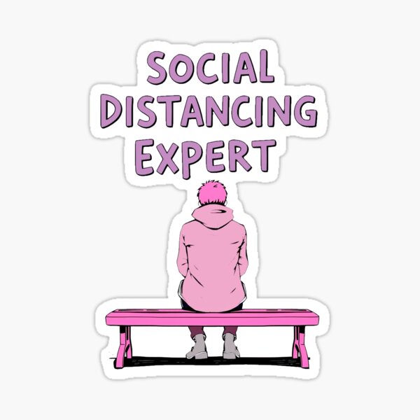 Item preview, Social distancing expert designed and sold by CottonRebels.