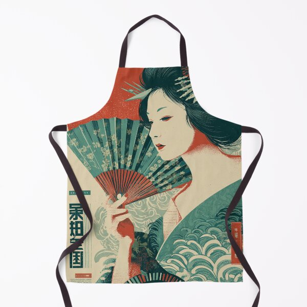 Item preview, Colorful Geisha designed and sold by Retro Type.