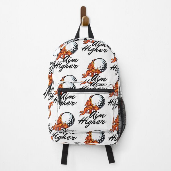 Item preview, Aim Higher - Flaming Golf Ball designed and sold by Oh-Marsha.