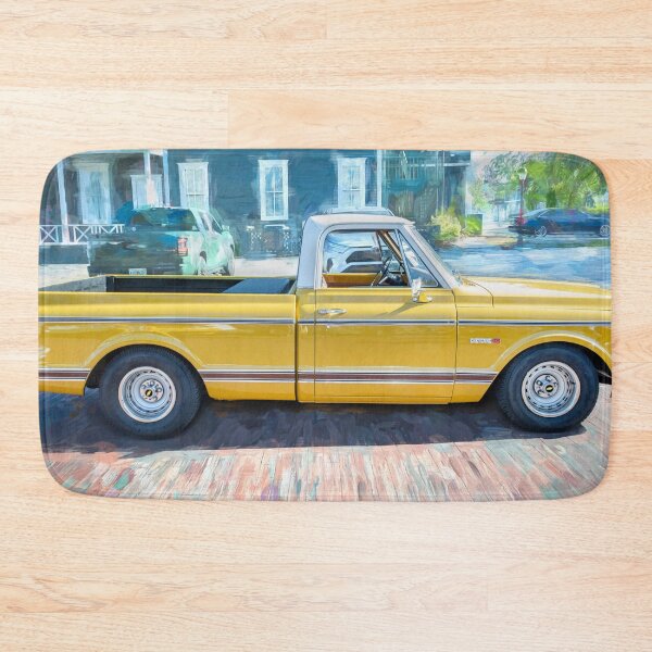 Item preview, 1971 Yellow Chevy Pickup Cheyenne C10 X157 designed and sold by RichFrancoCars.