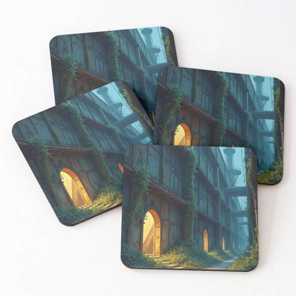 Item preview, Illuminated Industrial Ruins designed and sold by DreamCraze.