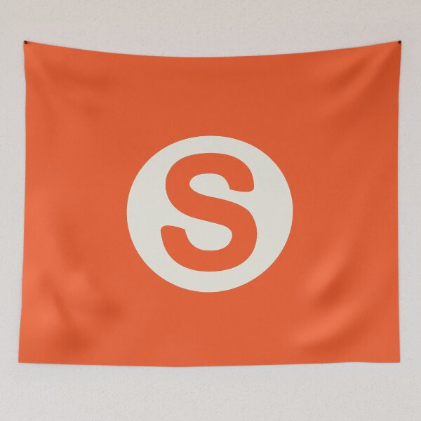 Item preview, letra s naranja designed and sold by ZiphGames.