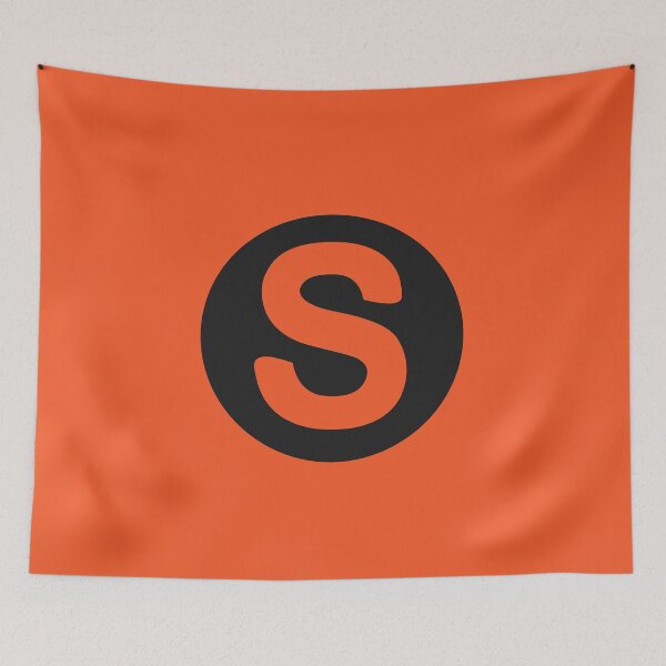 Item preview, letra s naranja designed and sold by ZiphGames.