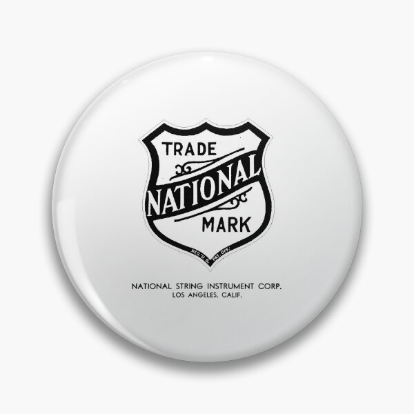 Item preview, Vintage 1929 National Guitar Shield designed and sold by QuayTradingCo.