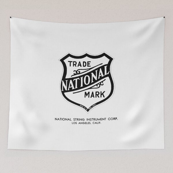 Item preview, Vintage 1929 National Guitar Shield designed and sold by QuayTradingCo.