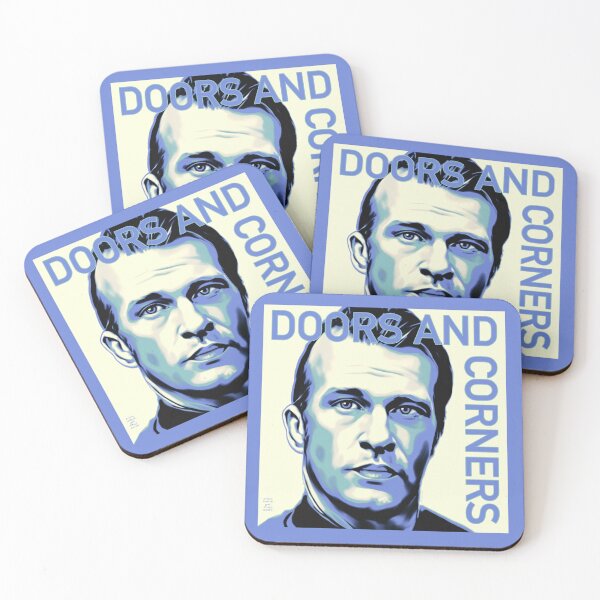 Item preview, Detective Miller Doors and Corners Pop Art designed and sold by orionlodubyal.