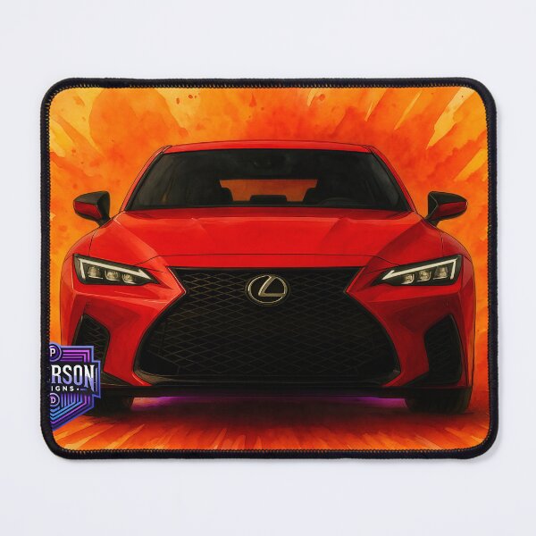 Item preview, Lexus IS500 Fanart (Red) designed and sold by Peterson Designs.