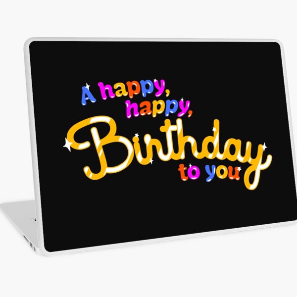 Aperçu de l'œuvre joyeux anniversaire créée et vendue par GEWINN.