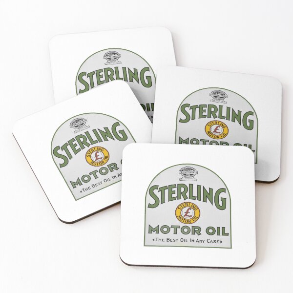 Item preview, Vintage Sterling Motor Oil - The Best Oil In Any Case designed and sold by QuayTradingCo.