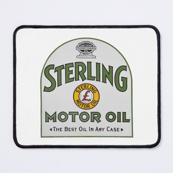Item preview, Vintage Sterling Motor Oil - The Best Oil In Any Case designed and sold by QuayTradingCo.