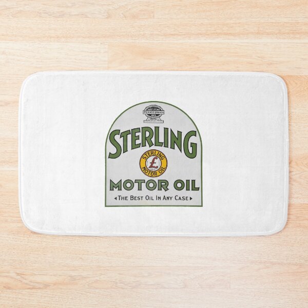 Item preview, Vintage Sterling Motor Oil - The Best Oil In Any Case designed and sold by QuayTradingCo.