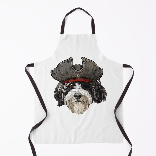 Item preview, Funny Pirate Bearded Collie Dog designed and sold by whyitsme.