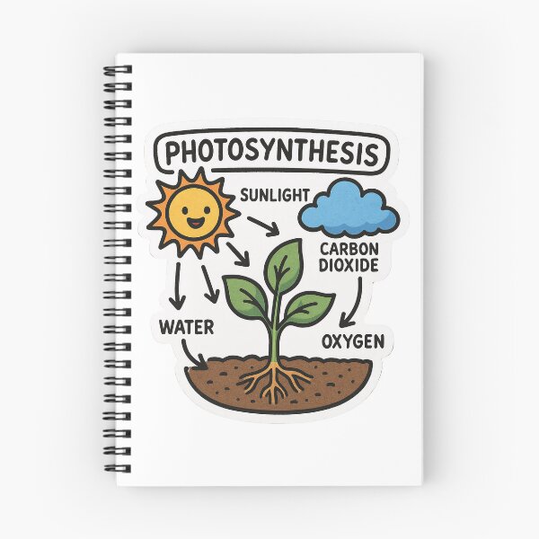 Item preview, Photosynthesis Diagram for Kids  designed and sold by Molecularmerch.
