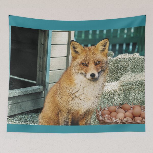 Item preview, The Fox Guarding The Henhouse designed and sold by DigitalShoppeIL.