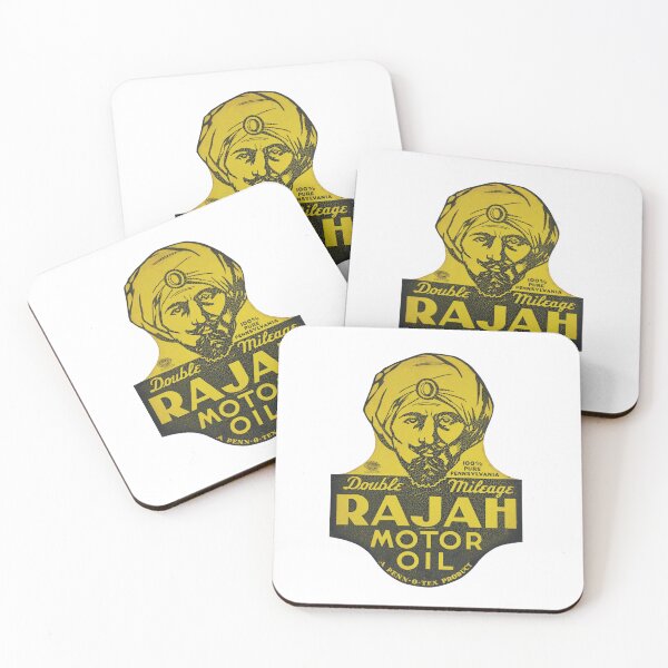 Item preview, Vintage Rajah Motor Oil designed and sold by QuayTradingCo.