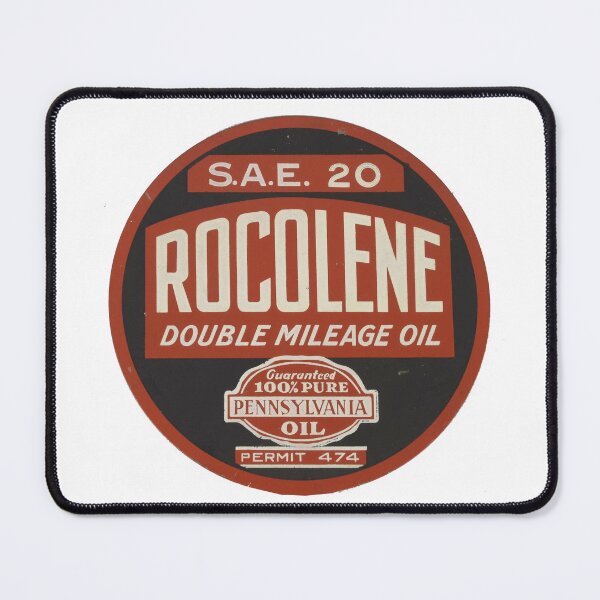 Item preview, Vintage Rocolene Double Mileage Oil designed and sold by QuayTradingCo.
