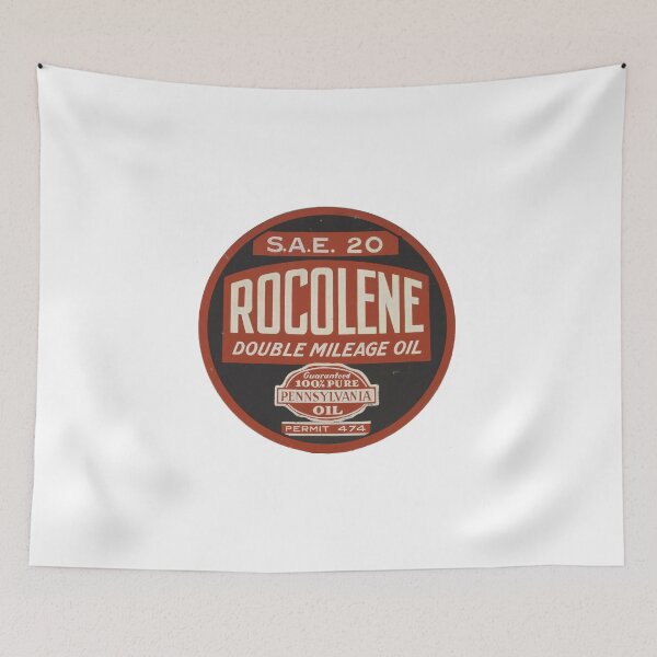 Aperçu de l'œuvre Vintage Rocolene Double Mileage Oil créée et vendue par QuayTradingCo.